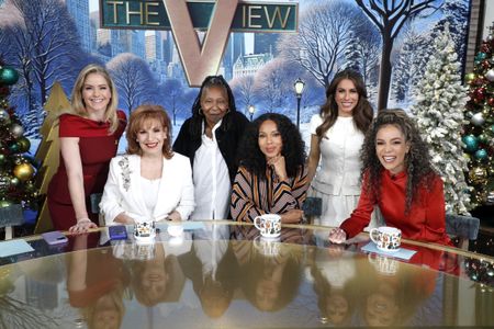 SARA HAINES, JOY BEHAR, WHOOPI GOLDBERG, KERRY WASHINGTON, ALYSSA FARAH, SUNNY HOSTIN