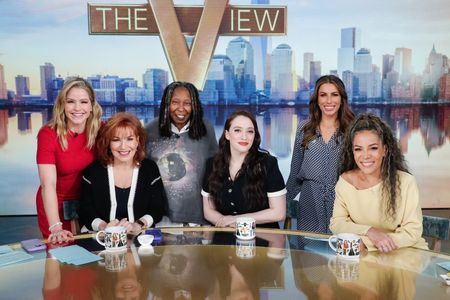 SARA HAINES, JOY BEHAR, WHOOPI GOLDBERG, KAT DENNINGS, ALYSSA FARAH GRIFFIN, SUNNY HOSTIN