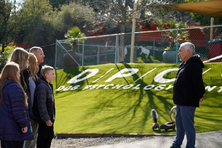 The Luhm family meets with Cesar at the Dog Psychology Center. (National Geographic)