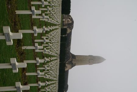 The Douaumont Ossuary is a memorial containing the skeletal remains of soldiers who died on the battlefield during the Battle of Verdun in World War I. (National Geographic/Ciaran Henry)