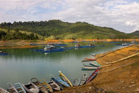 View of Batang Ai National Park, Malaysia. (Credit: National Geographic/Annice Lyn)