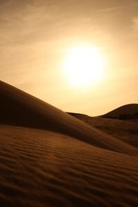 The sun rises over the Erg Chebbi Dunes in Morocco. (National Geographic for Disney/Jonjo Harrington)