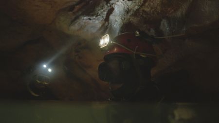 THE RESCUE chronicles the 2018 rescue of 12 Thai boys and their soccer coach, trapped deep inside a flooded cave. E. Chai Vasarhelyi and Jimmy Chin reveal the perilous world of cave diving, bravery of the rescuers, and dedication of a community that made great sacrifices to save these young boys. (Credit: National Geographic)