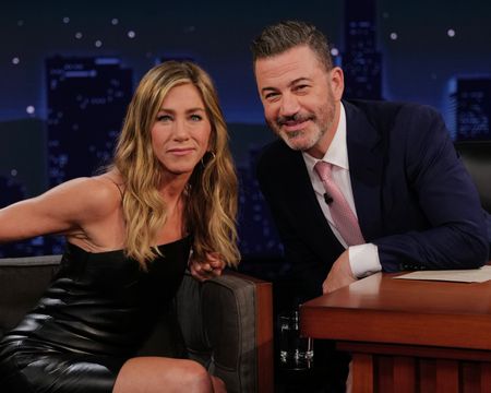 JENNIFER ANISTON, JIMMY KIMMEL