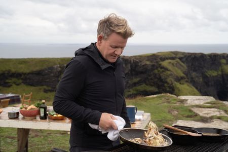 Gordon Ramsay at the final cook. (National Geographic/Justin Mandel)