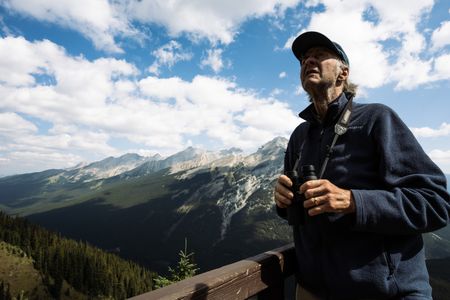 Sir Ranulph Fiennes explores the Via Ferrata in British Columbia, Canada. Amidst mountains and whale watching, Sir Ranulph Fiennes and his cousin Joseph Fiennes reflect on Ran’s epic life and his new challenge of life with Parkinson’s. (National Geographic)