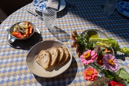 Appetizers at Locanda del Falco. (National Geographic/Rebecca Eishow)